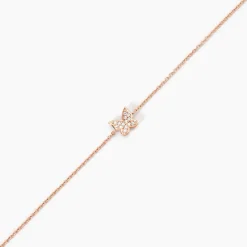 Histoire d'Or Bracelet Anne-lise Argent Rose Oxyde De Zirconium Discount