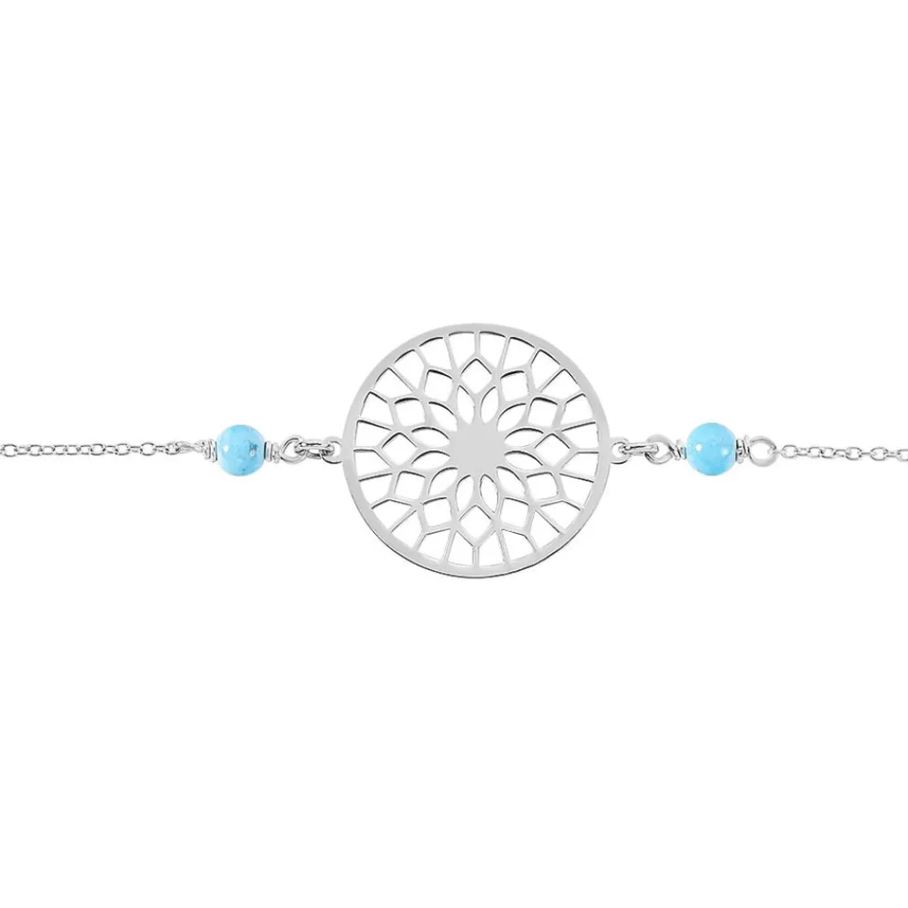 Histoire d'Or Bracelet Anoki Argent Blanc Discount