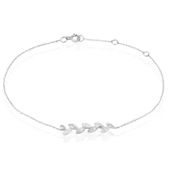 Histoire d'Or Bracelet Anthea Or Blanc Diamant Sale