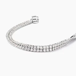 Histoire d'Or Bracelet Anthia Argent Blanc Oxyde De Zirconium