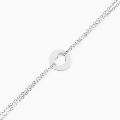 Histoire d'Or Bracelet Antonya Argent Blanc New