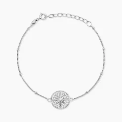 Histoire d'Or Bracelet Apollinaris Argent Blanc Oxyde De Zirconium