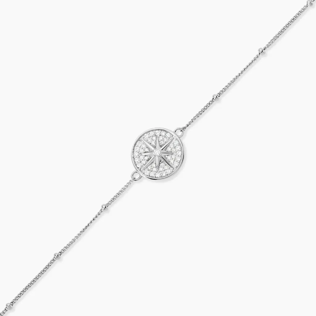 Histoire d'Or Bracelet Apollinaris Argent Blanc Oxyde De Zirconium