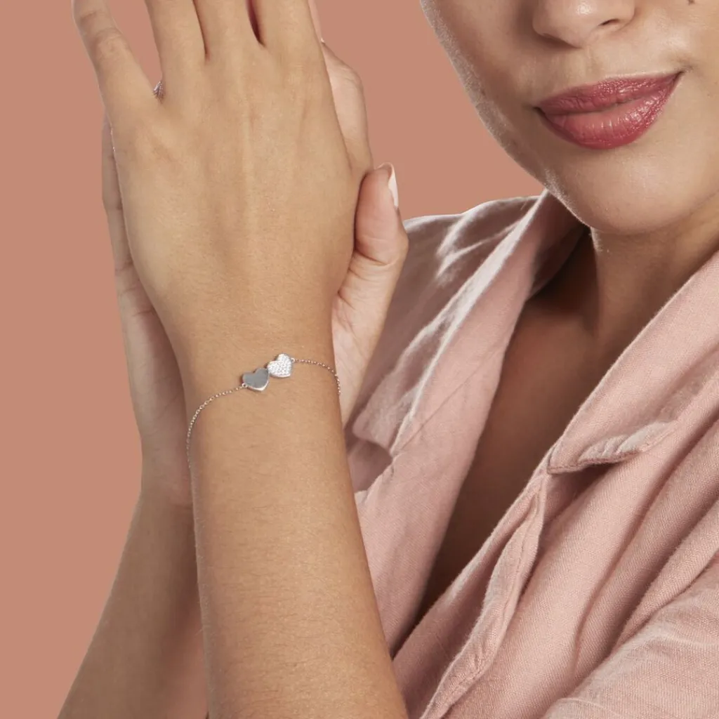 Histoire d'Or Bracelet Apollonius Argent Oxyde De Zirconium