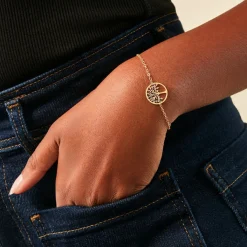 Histoire d'Or Bracelet Aragorn Or Bicolore Sale