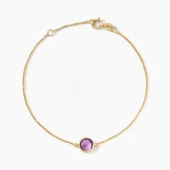 Histoire d'Or Bracelet Arenale Or Jaune Amethyste or jaune amethyste violette Best