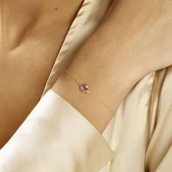 Histoire d'Or Bracelet Arenale Or Jaune Amethyste or jaune amethyste violette Best