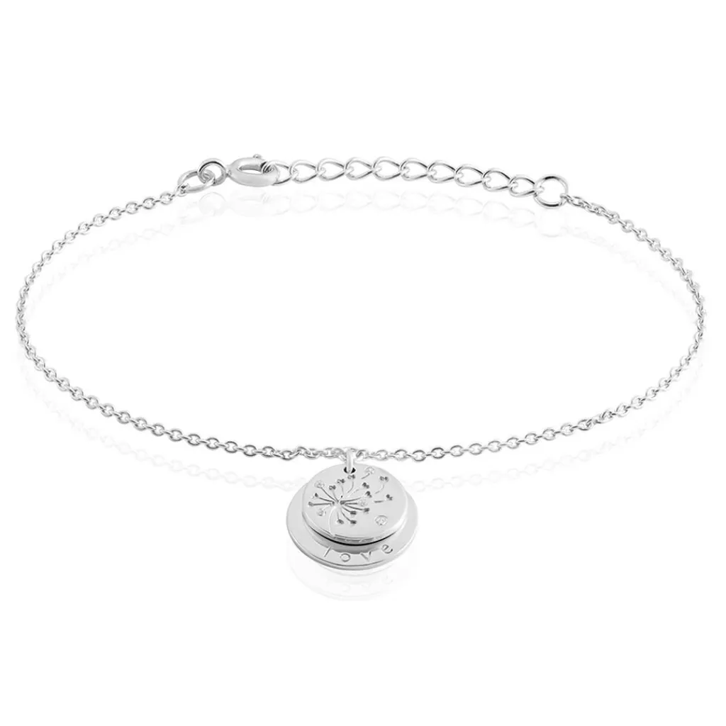 Histoire d'Or Bracelet Argent Bapper Oxydes De Zirconium Discount