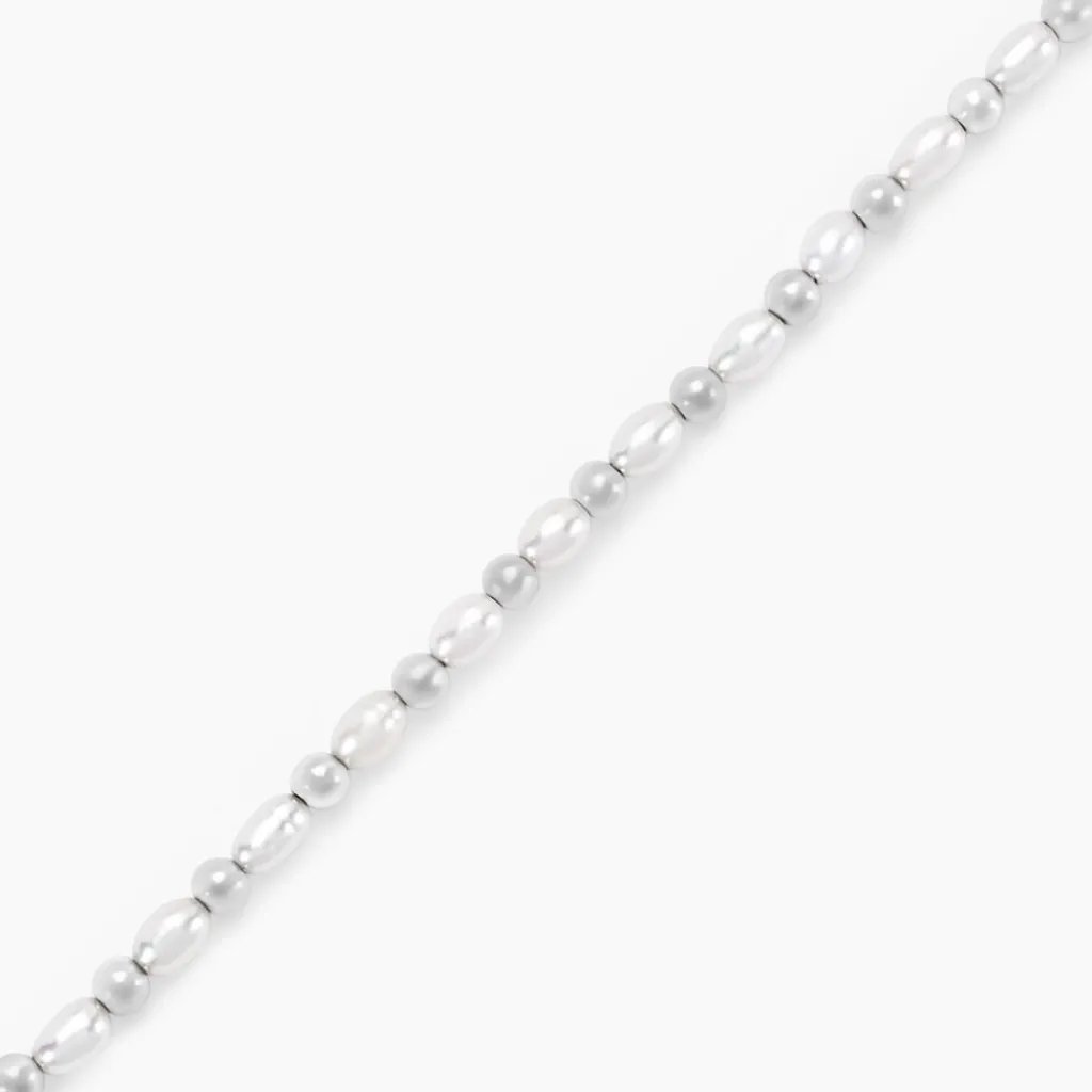 Histoire d'Or Bracelet Argent Bede Perles De Culture Best