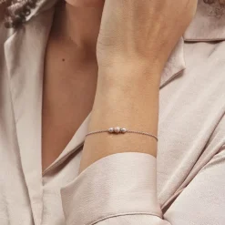 Histoire d'Or Bracelet Argent Bicolore Wilmart