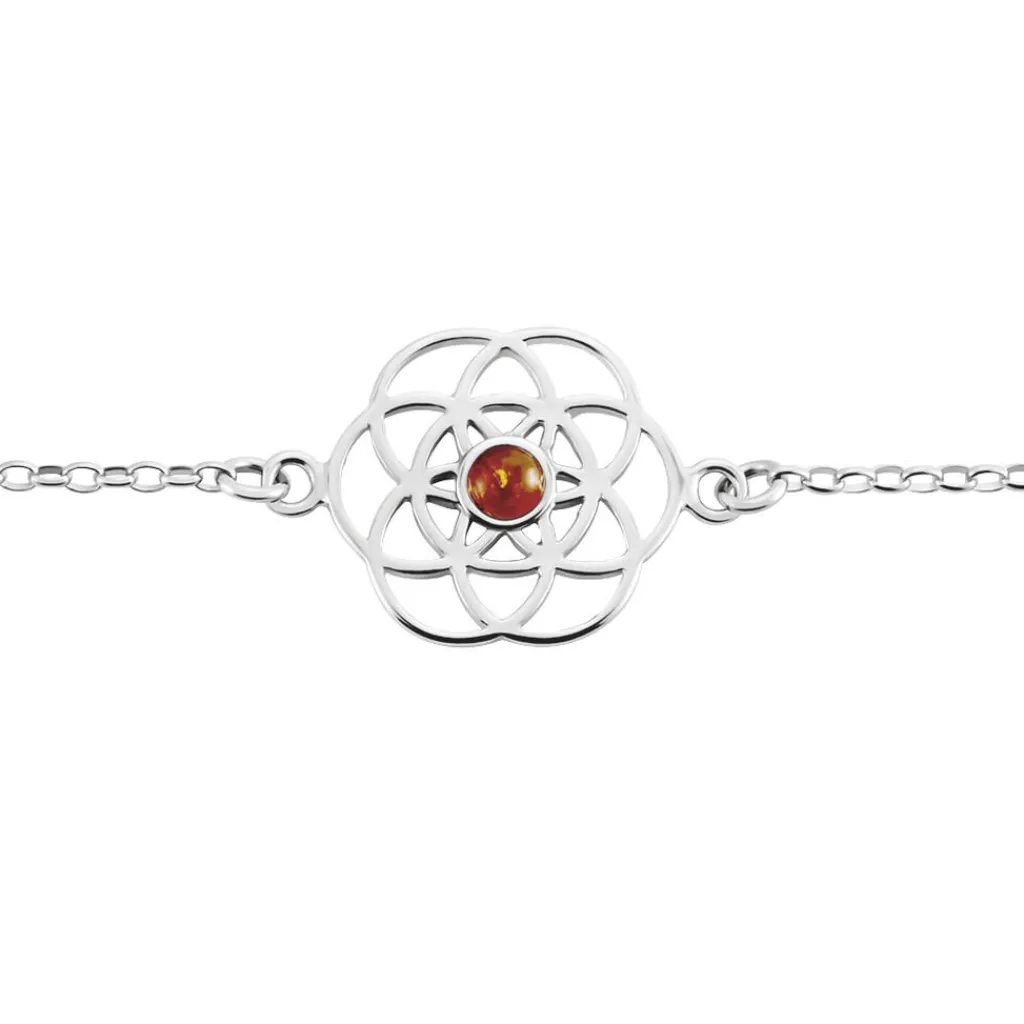 Histoire d'Or Bracelet Argent Blanc Aeson Ambre Online