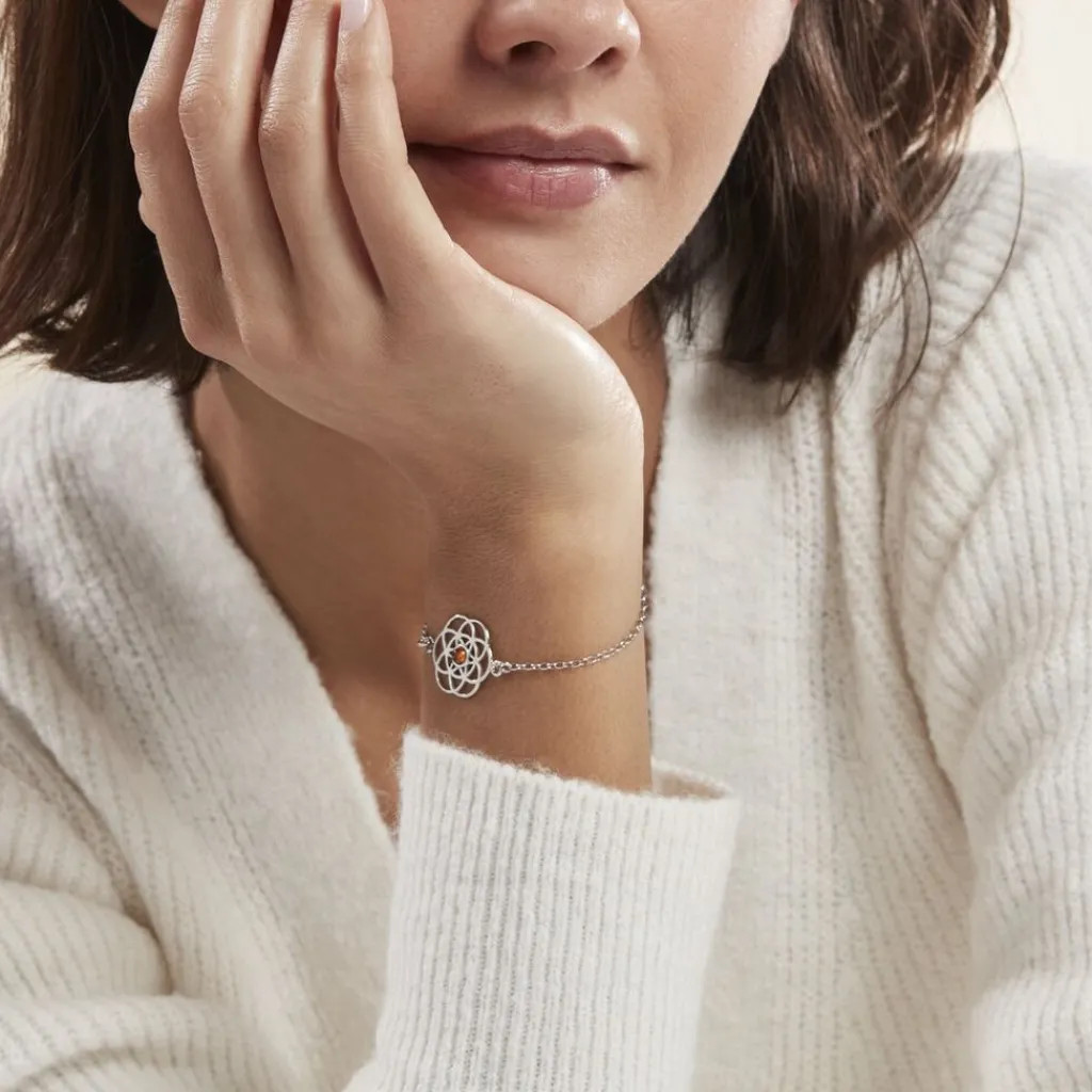 Histoire d'Or Bracelet Argent Blanc Aeson Ambre Online