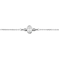 Histoire d'Or Bracelet Argent Blanc Afonso Oxyde De Zirconium Sale