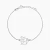 Histoire d'Or Bracelet Argent Blanc Alekdandarine New