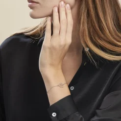 Histoire d'Or Bracelet Argent Blanc Alekdandarine New