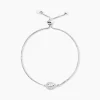Histoire d'Or Bracelet Argent Blanc Andromeda Oxydes De Zirconium Hot