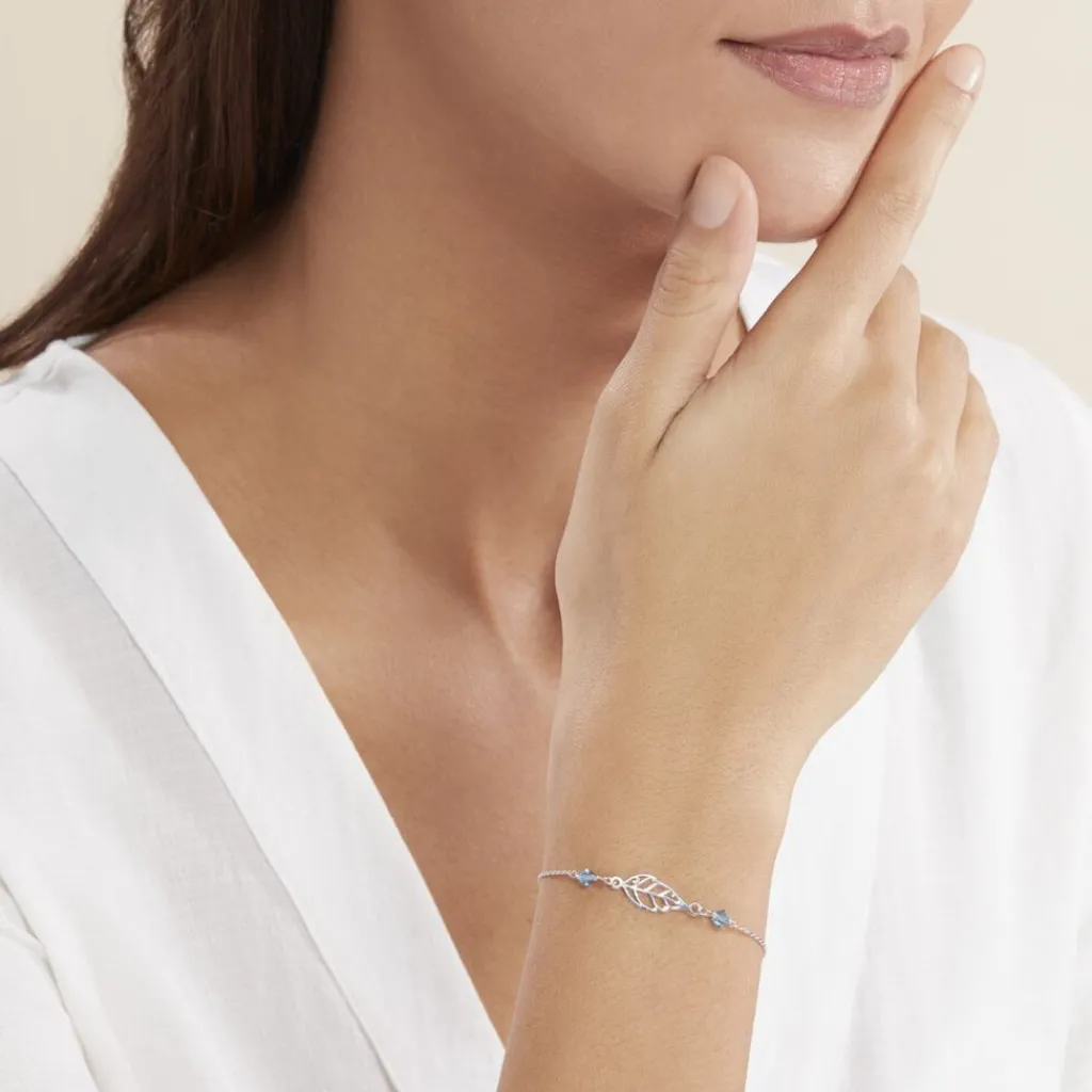 Histoire d'Or Bracelet Argent Blanc Angelika Pierres Synthetiques Sale