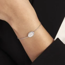 Histoire d'Or Bracelet Argent Blanc Ankur Oxydes De Zirconium Clearance