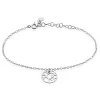 Histoire d'Or Bracelet Argent Blanc Boriennus