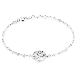 Histoire d'Or Bracelet Argent Blanc Buccinarie Online
