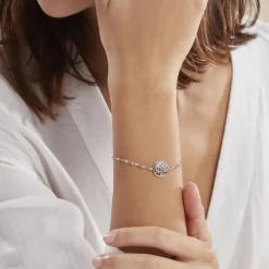 Histoire d'Or Bracelet Argent Blanc Buccinarie Online