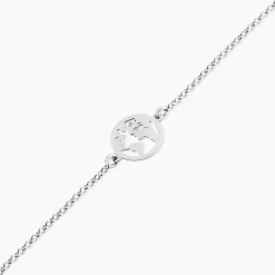 Histoire d'Or Bracelet Argent Blanc Colombina Discount