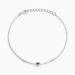 Histoire d'Or Bracelet Argent Blanc Declaration Oxyde De Zirconium argent blanc oxyde Online