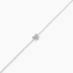 Histoire d'Or Bracelet Argent Blanc Deep In Love Oxyde De Zirconium Outlet