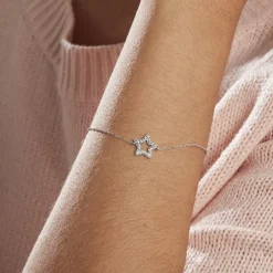 Histoire d'Or Bracelet Argent Blanc Dmitri Oxydes De Zirconium Online