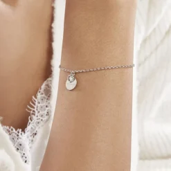 Histoire d'Or Bracelet Argent Blanc Euthalia Hot