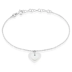 Histoire d'Or Bracelet Argent Blanc Ikaria Nacre