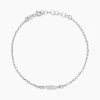 Histoire d'Or Bracelet Argent Blanc Maic Best