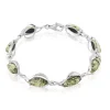 Histoire d'Or Bracelet Argent Blanc Marie-pauline Ambre Hot