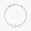 Histoire d'Or Bracelet Argent Blanc Merien Best
