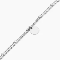 Histoire d'Or Bracelet Argent Blanc Mireio Online