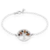 Histoire d'Or Bracelet Argent Blanc Odaya Ambre Best