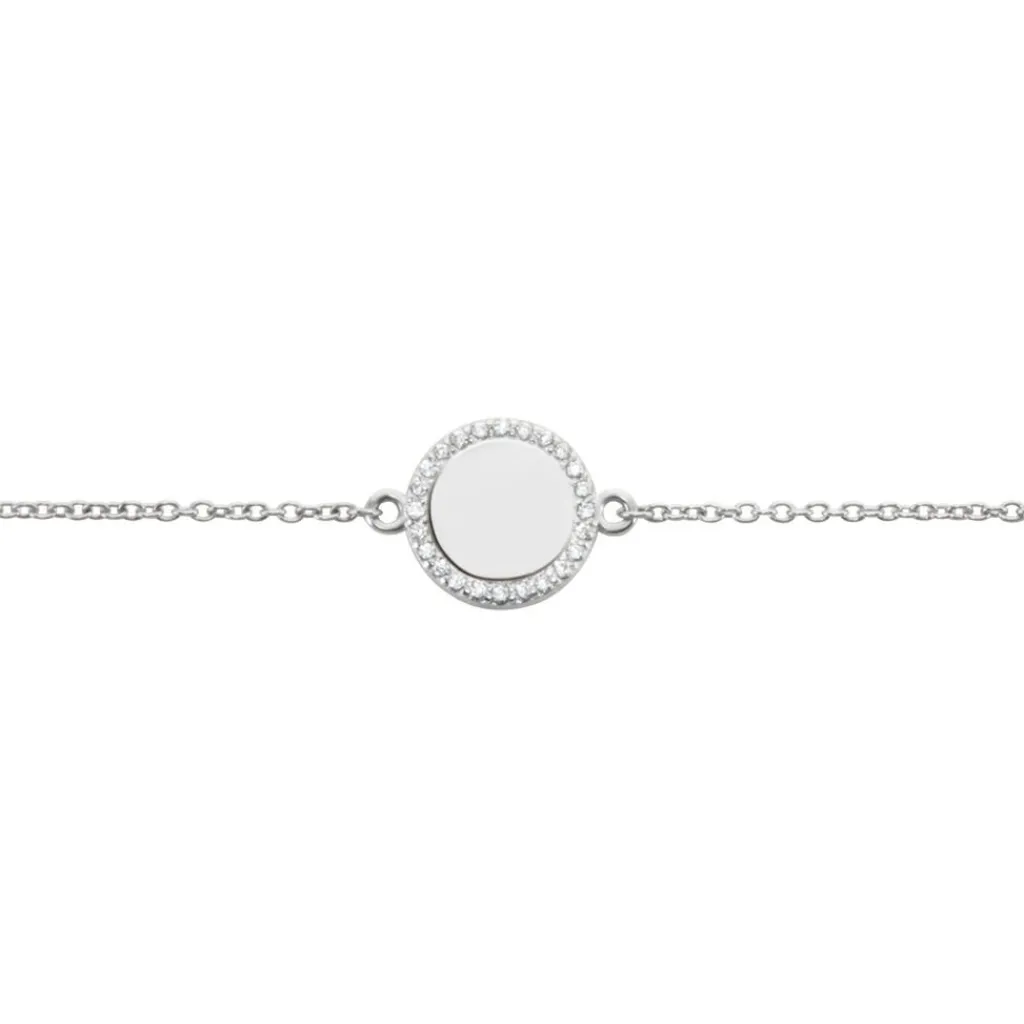Histoire d'Or Bracelet Argent Blanc Paros New