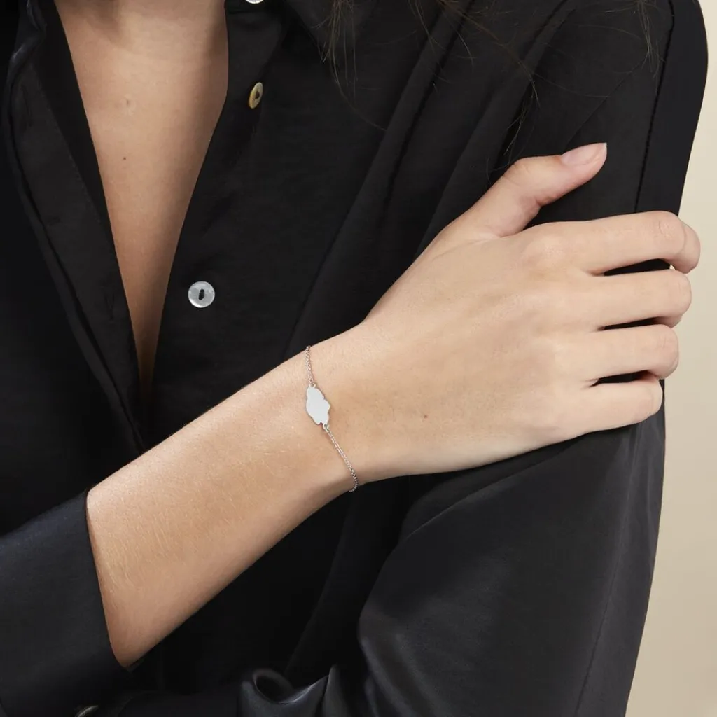 Histoire d'Or Bracelet Argent Blanc Philiphina Sale
