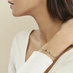 Histoire d'Or Bracelet Argent Blanc Rosalie Ambres Discount