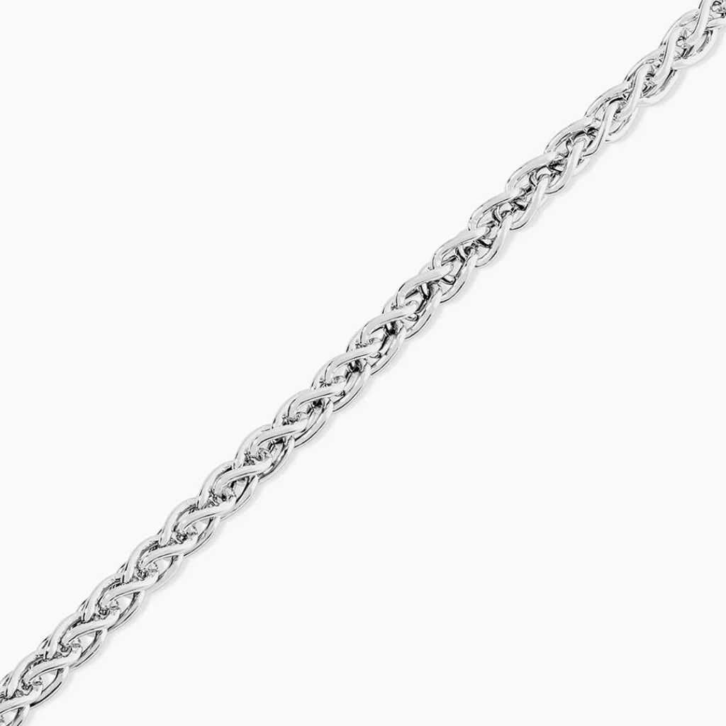 Histoire d'Or Bracelet Argent Blanc Savanne New