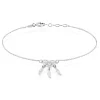 Histoire d'Or Bracelet Argent Blanc Sebastina Outlet