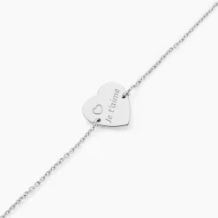 Histoire d'Or Bracelet Argent Blanc Sharla Best