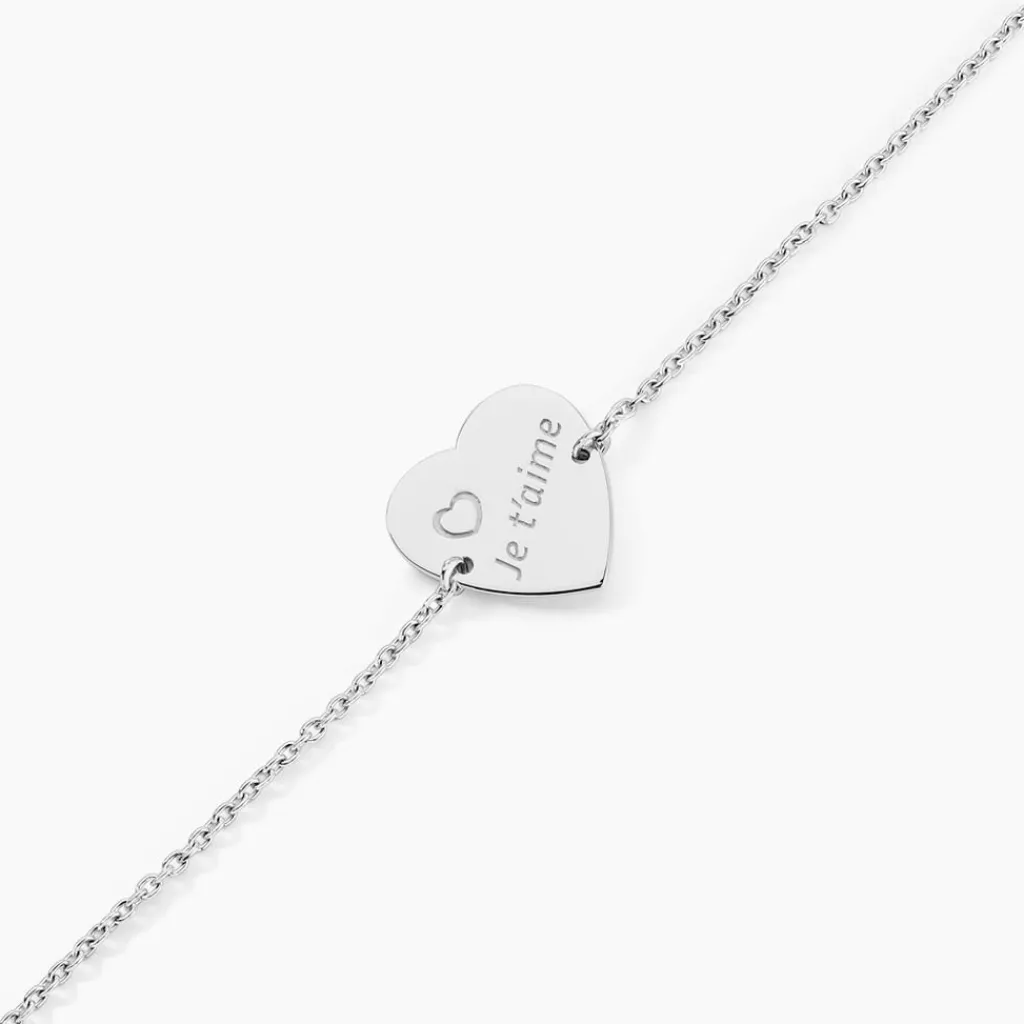 Histoire d'Or Bracelet Argent Blanc Sharla Best