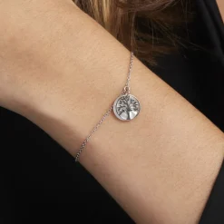 Histoire d'Or Bracelet Argent Blanc Sofee Nacre