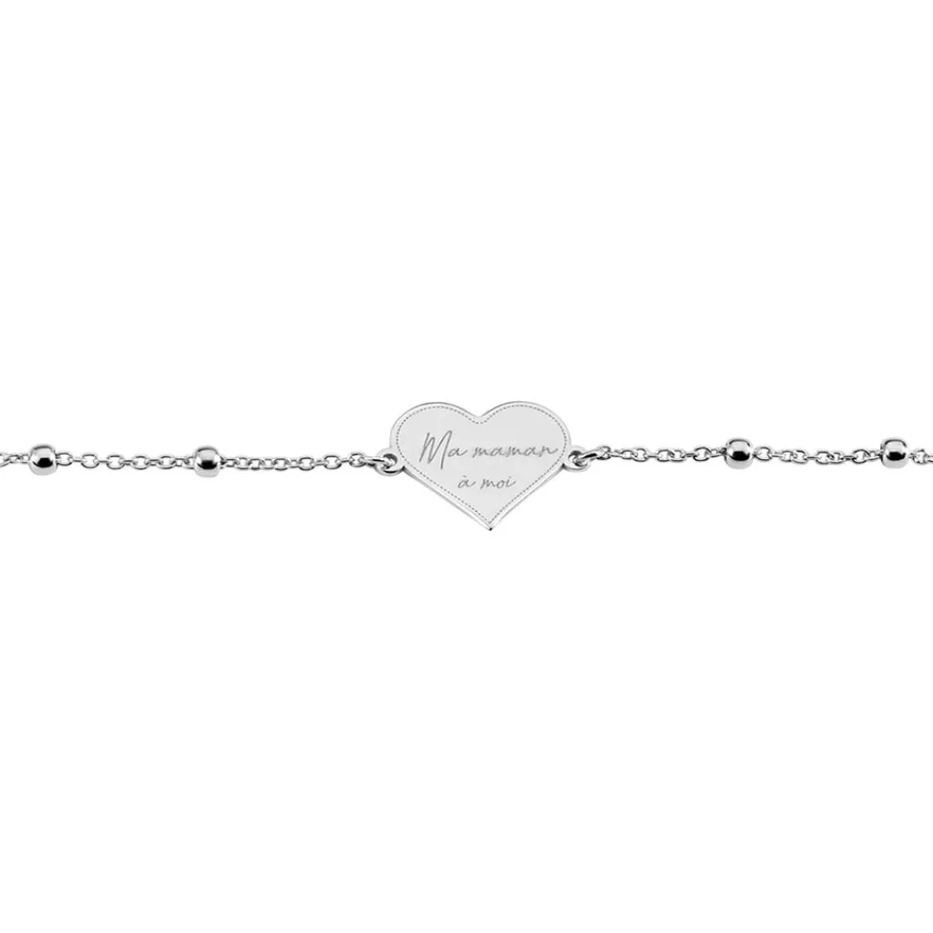 Histoire d'Or Bracelet Argent Blanc Valerien Hot