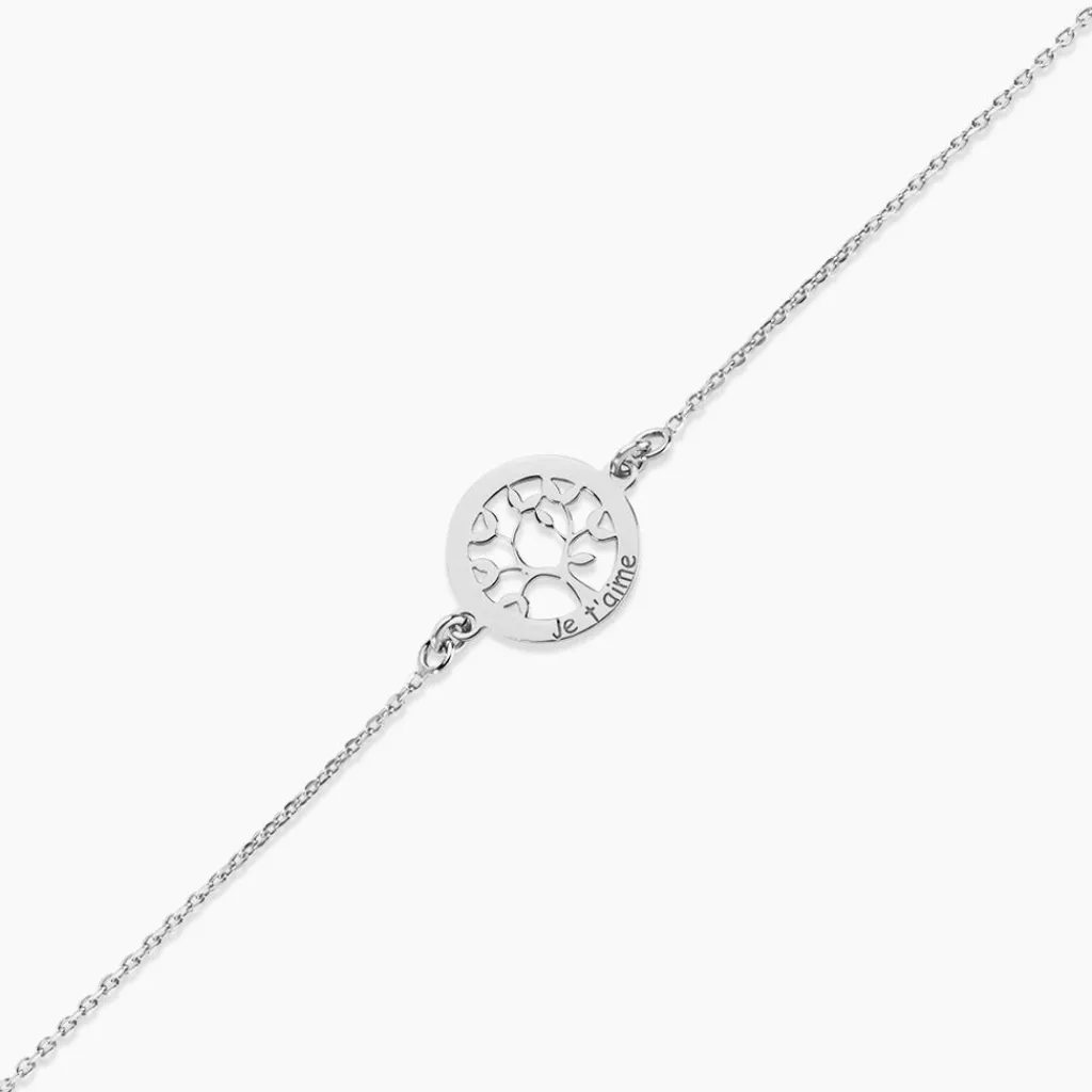 Histoire d'Or Bracelet Argent Blanc Vroon Hot