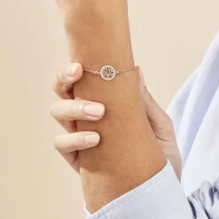 Histoire d'Or Bracelet Argent Blanc Vroon Hot