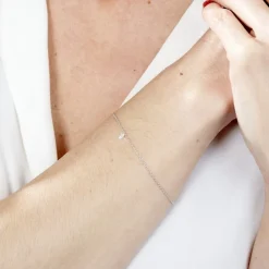 Histoire d'Or Bracelet Argent Constantin argent blanc oxyde Outlet