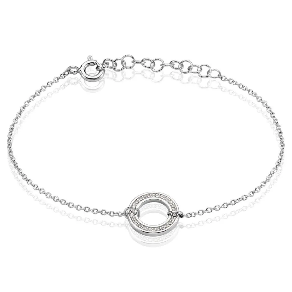 Histoire d'Or Bracelet Argent Diogo Oxydes De Zirconium Best