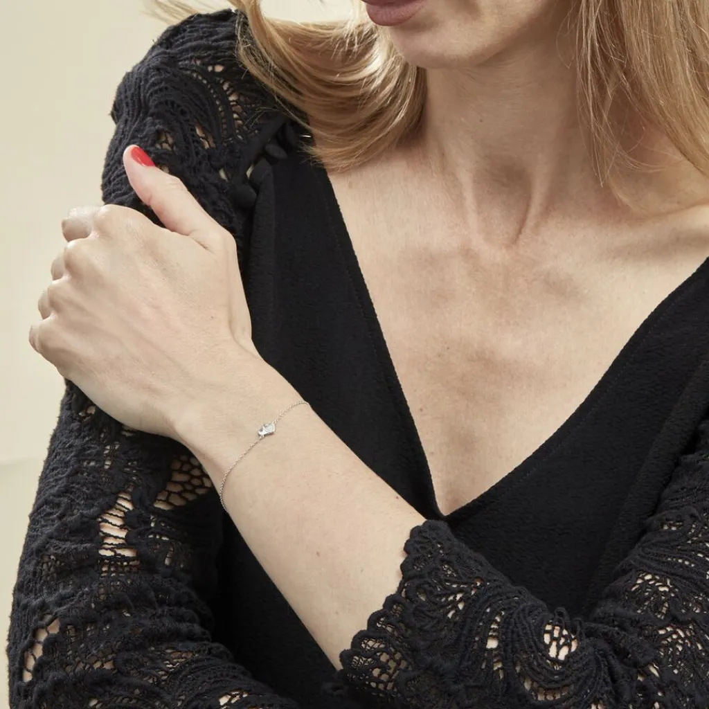 Histoire d'Or Bracelet Argent Dounyo Oxydes De Zirconium Clearance